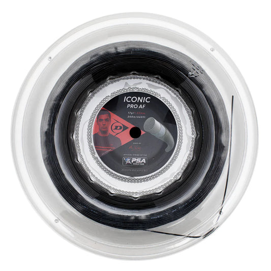 Dunlop Iconic Pro AF 17 / 1.22mm Squash String 200M Reel
